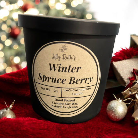 Winter Spruce Berry Candle